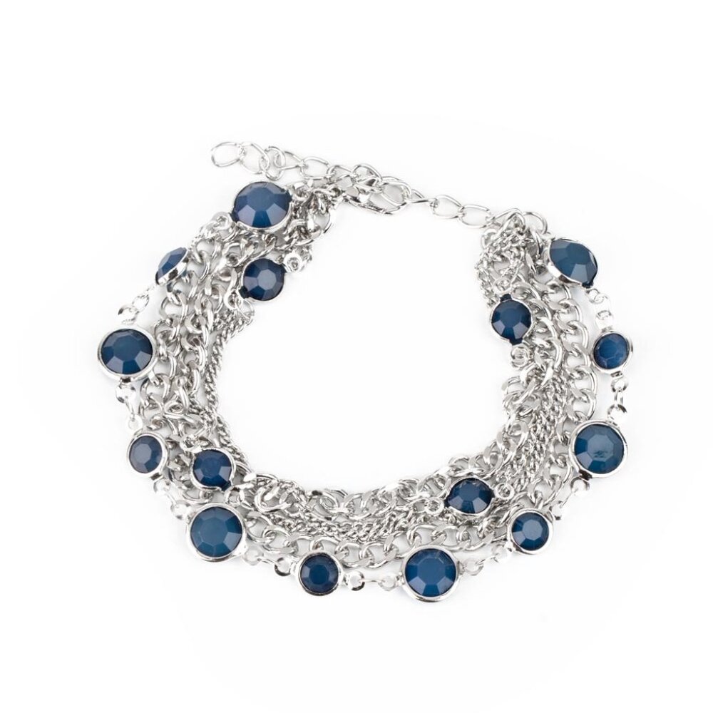 Glossy Goddess - Blue Bracelet